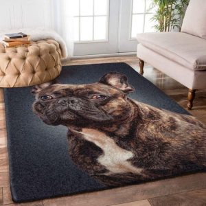 Boston Terrier Dog Rug RUPRFL-0004DD